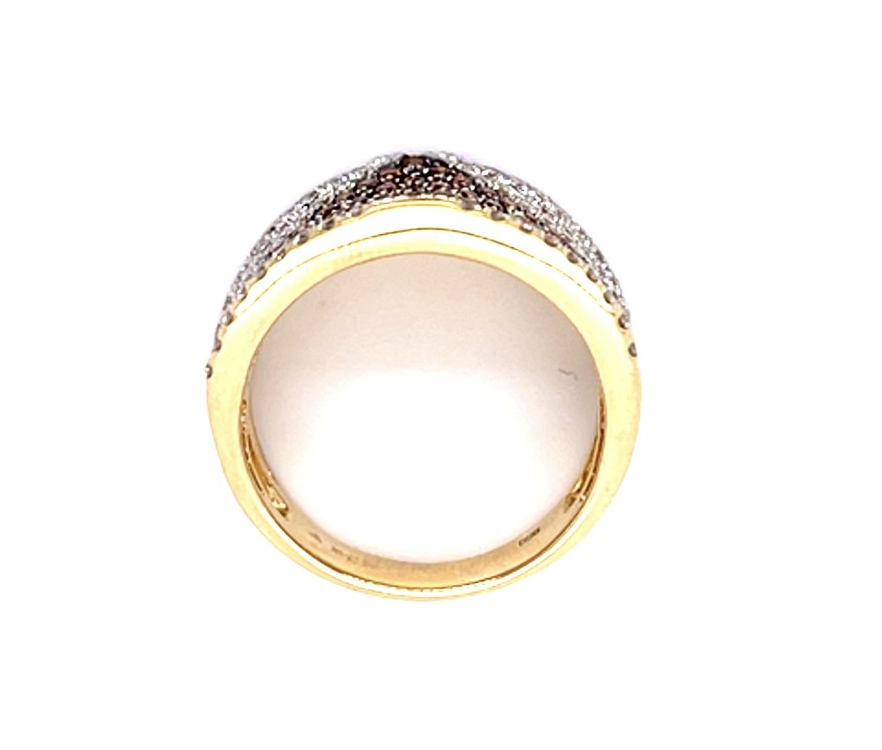 Original Art Deco .13ct Diamond + Onyx 14KY Ring (Antique 1920s)