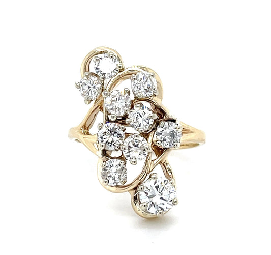 .45ct Center Diamond 14KY Ring