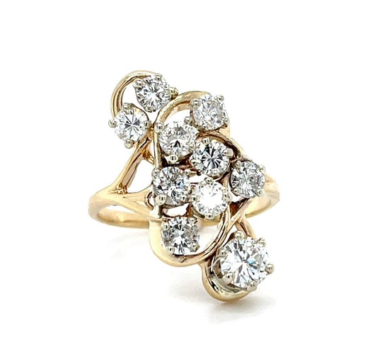 .45ct Center Diamond 14KY Ring