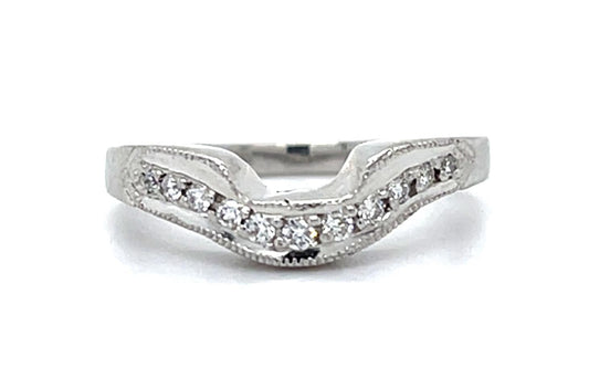 .20ct Diamond Platinum Ring 5.36g 5 Size Signed Tacori