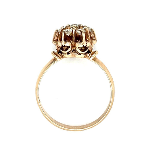10KY Diamond Ring 0.25ct(dia) Circa 1930