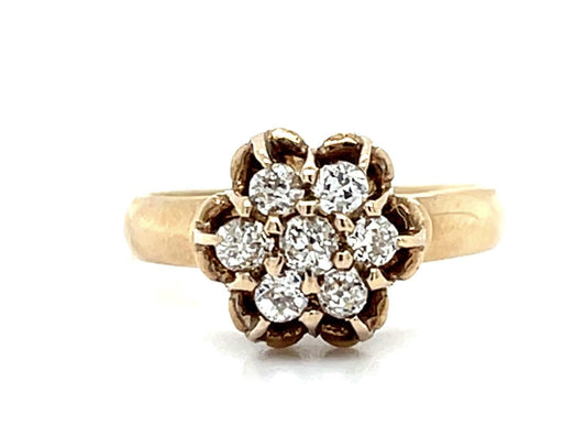 10KY Diamond Ring 0.25ct(dia) Circa 1930