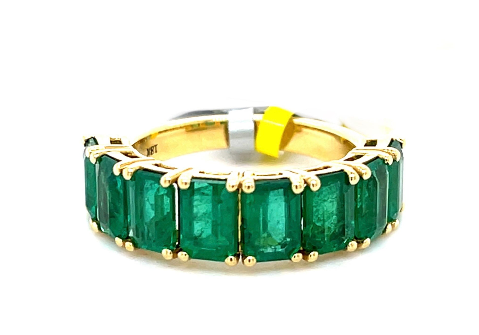 4.15ct Emerald 18KY Ring