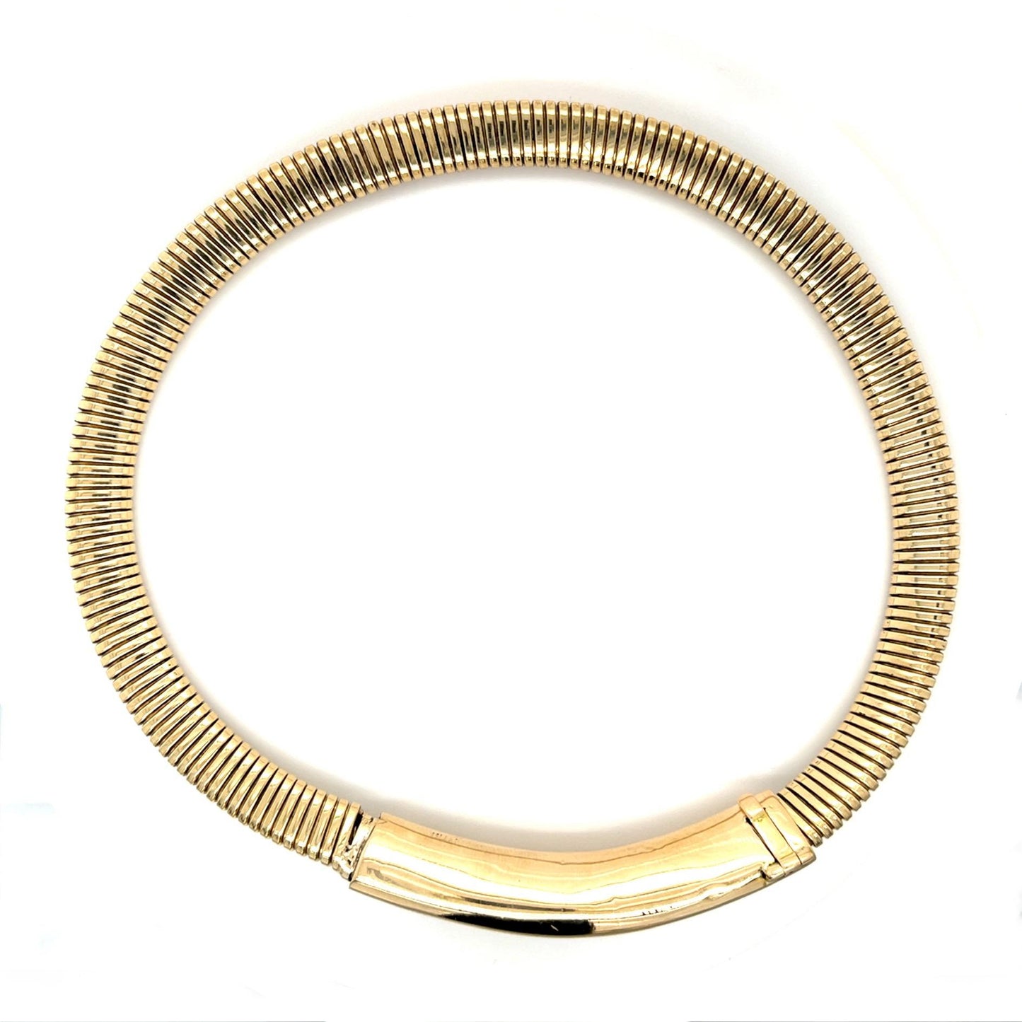 2.40ct Diamond 14KY Necklace (Vintage 1960s)