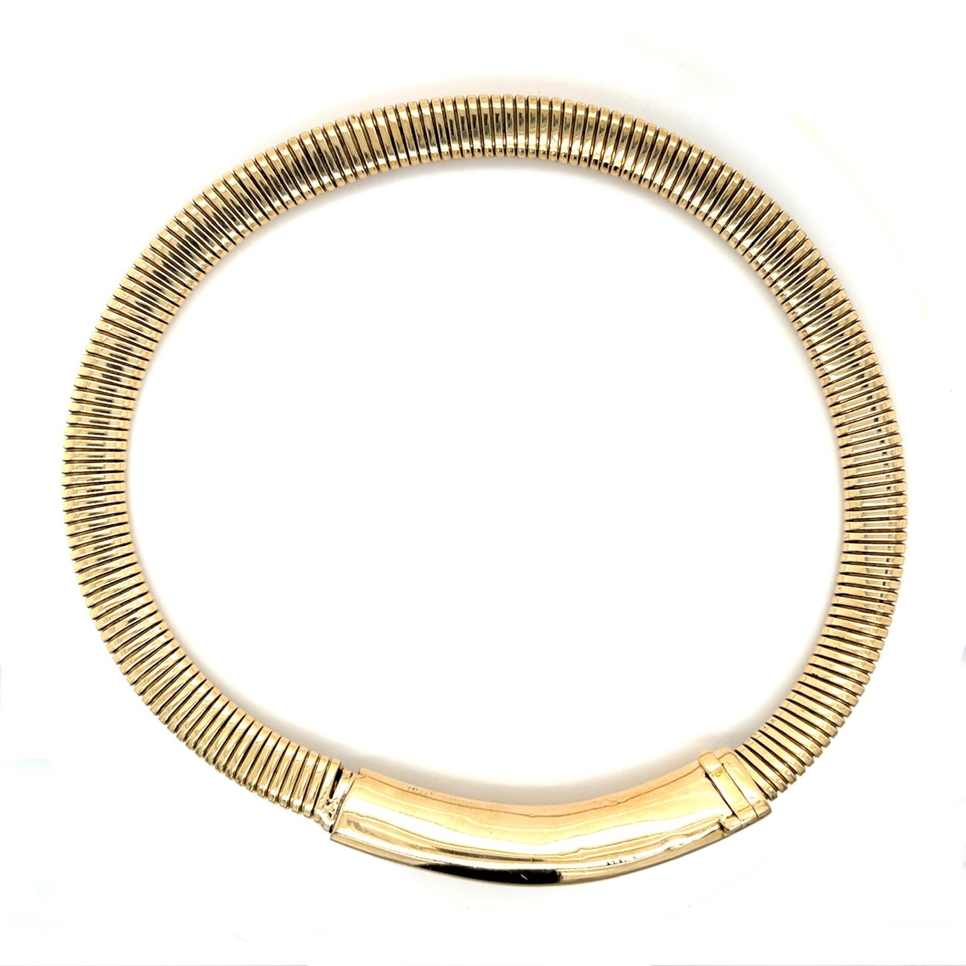 2.40ct Diamond 14KY Necklace (Vintage 1960s)