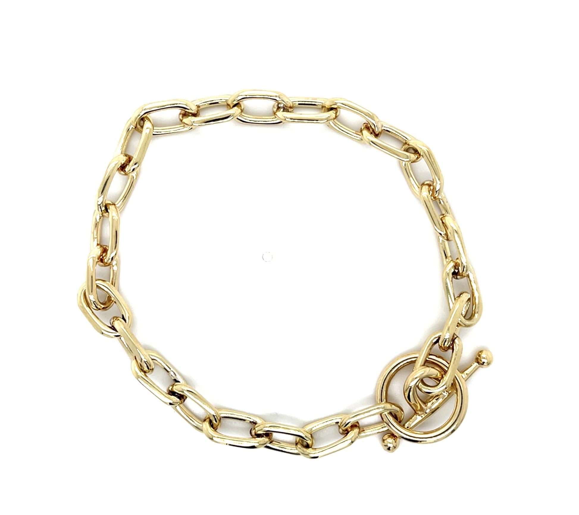 Original Gucci Link 14KY Bracelet (Vintage 1960s) 27.28g