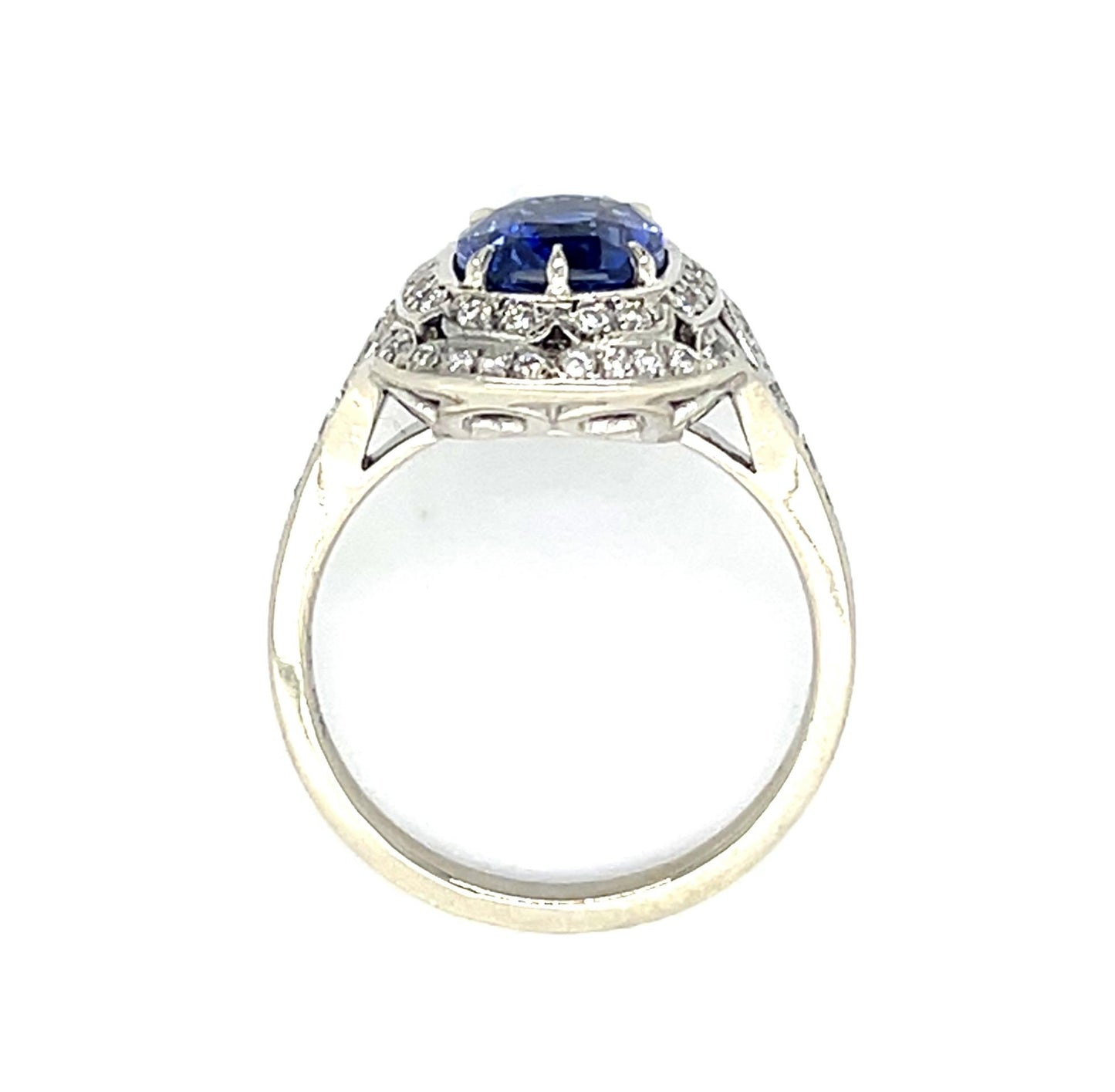 2.03ct Sapphire 14KW Ring