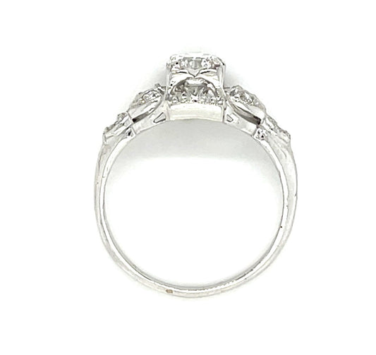 .46ct F-G Center Diamond 14KW Ring
