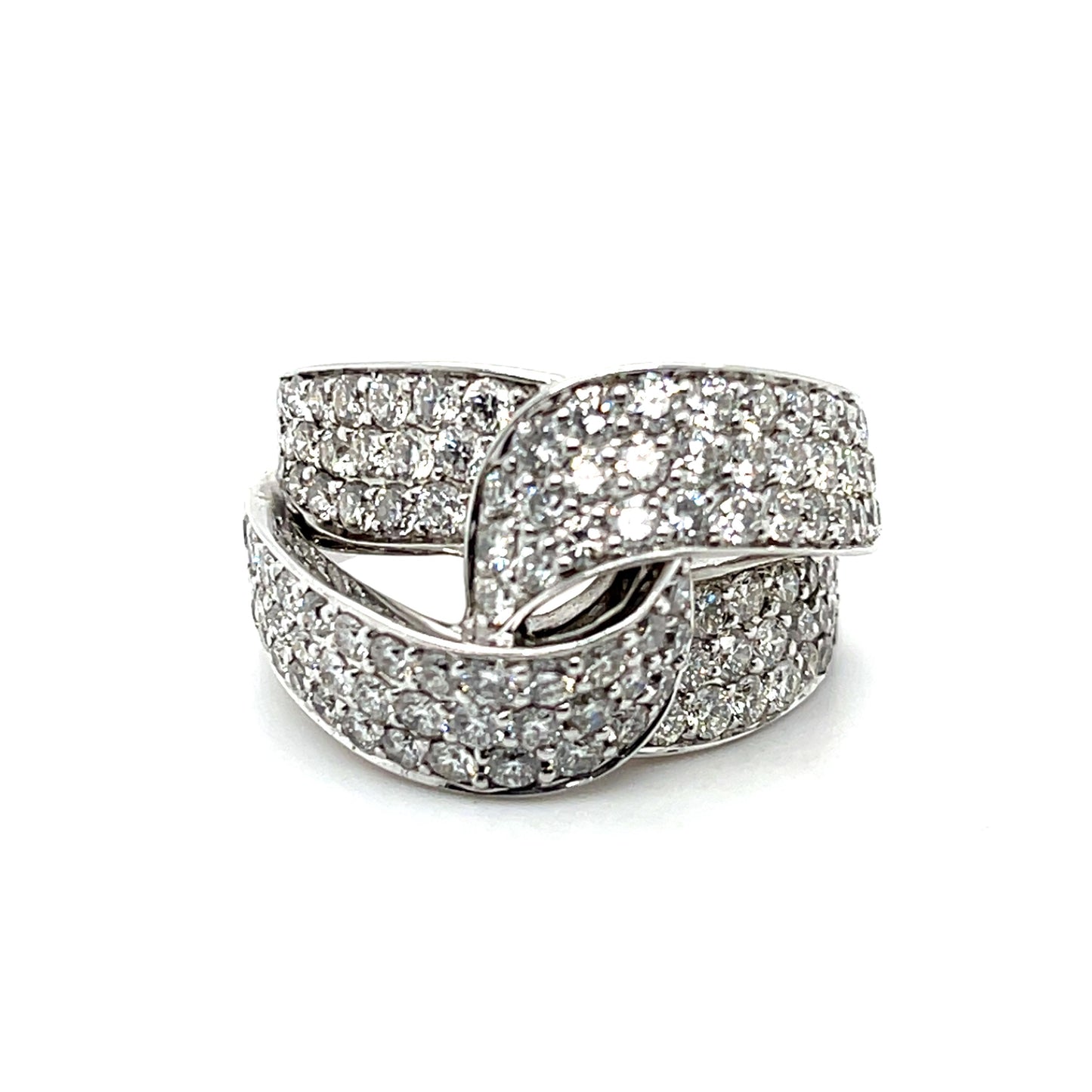 2.80ct (112 Diamonds) 18KW Ring