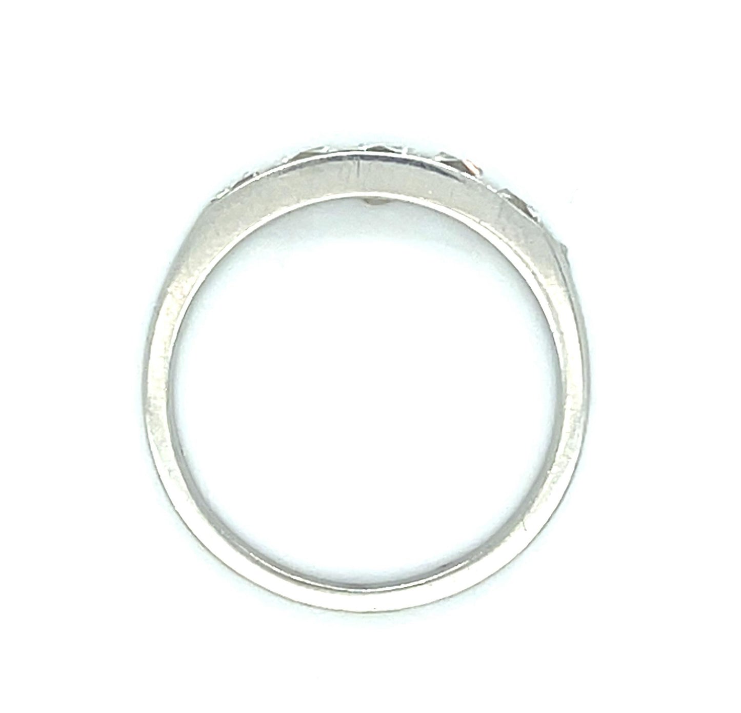 1.20ct Antique French-cut Diamond Platinum Ring