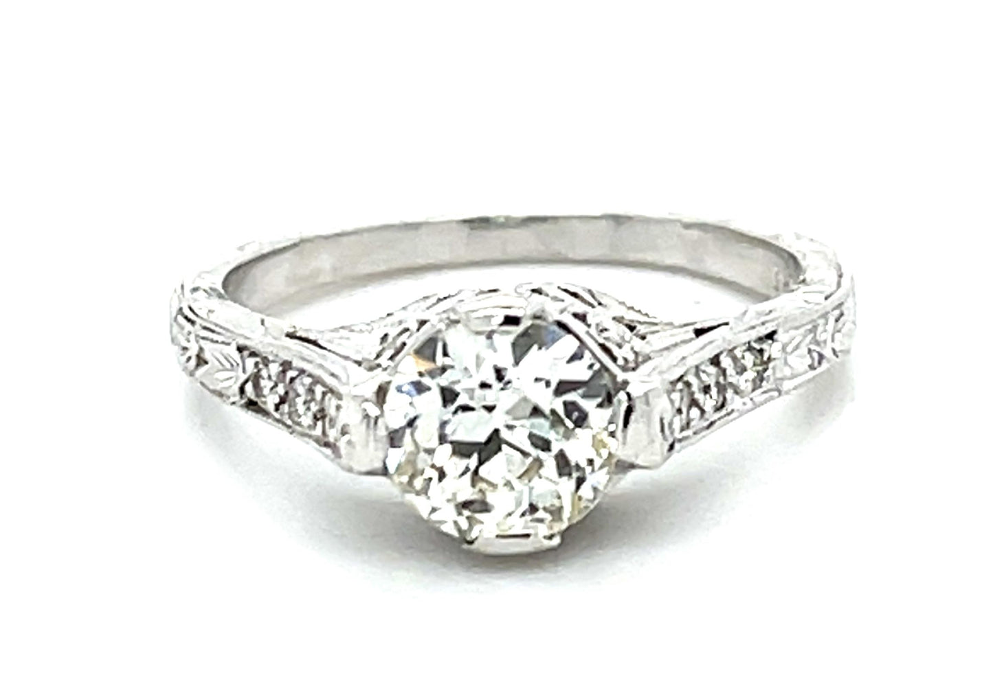 .99ct (K SI1) European Diamond Platinum Ring