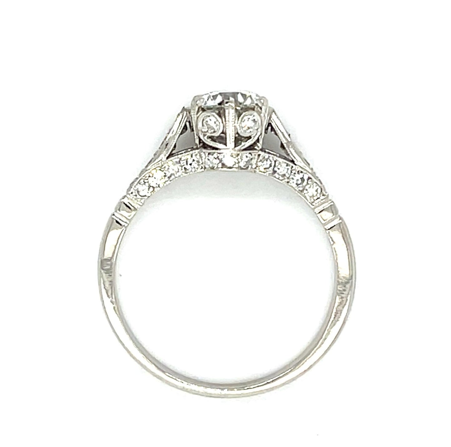 .68ct (G SI1) European Diamond Platinum Ring