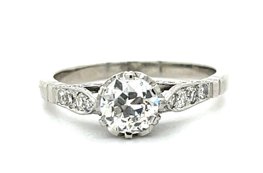 .68ct (G SI1) European Diamond Platinum Ring