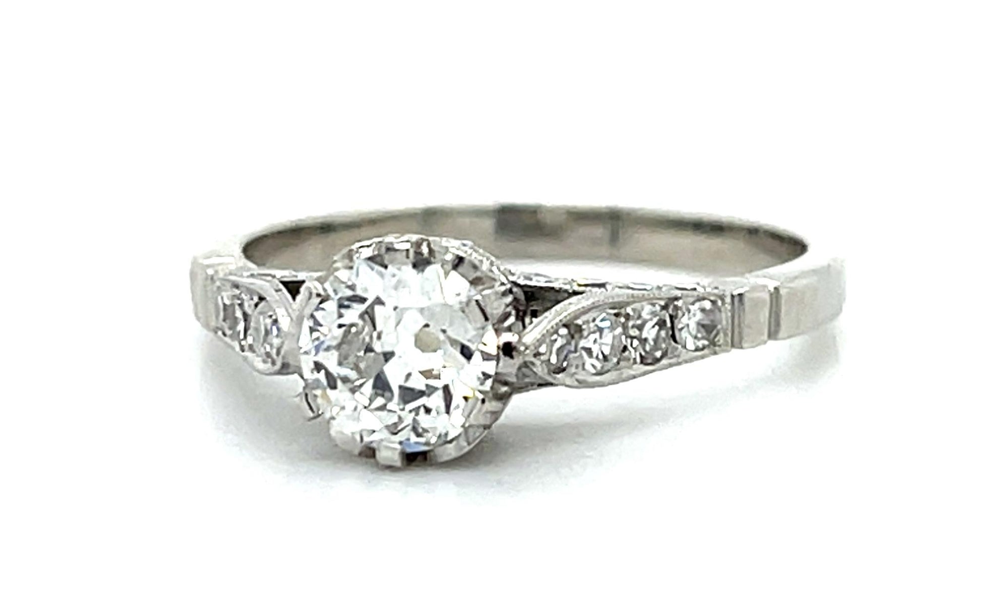 .68ct (G SI1) European Diamond Platinum Ring