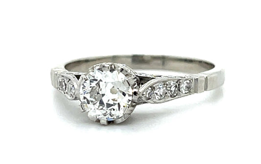 .68ct (G SI1) European Diamond Platinum Ring