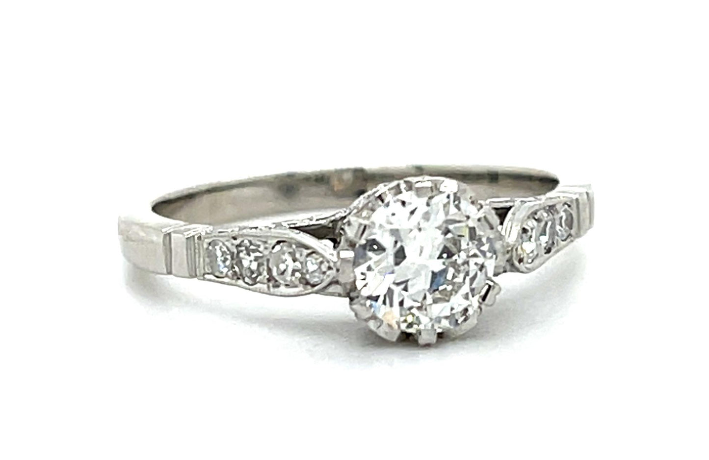 .68ct (G SI1) European Diamond Platinum Ring