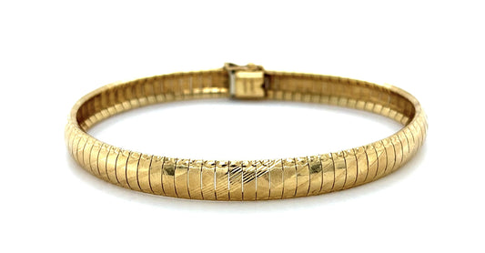 Italian 14KY Bracelet 14.60g 7"