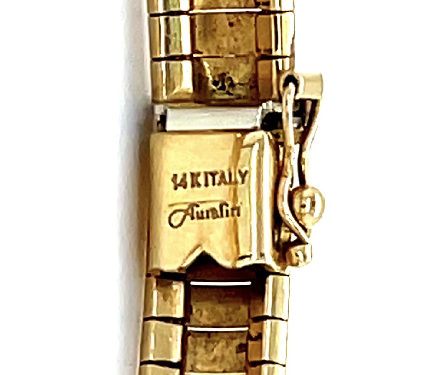 Italian 14KY Bracelet 14.60g 7"
