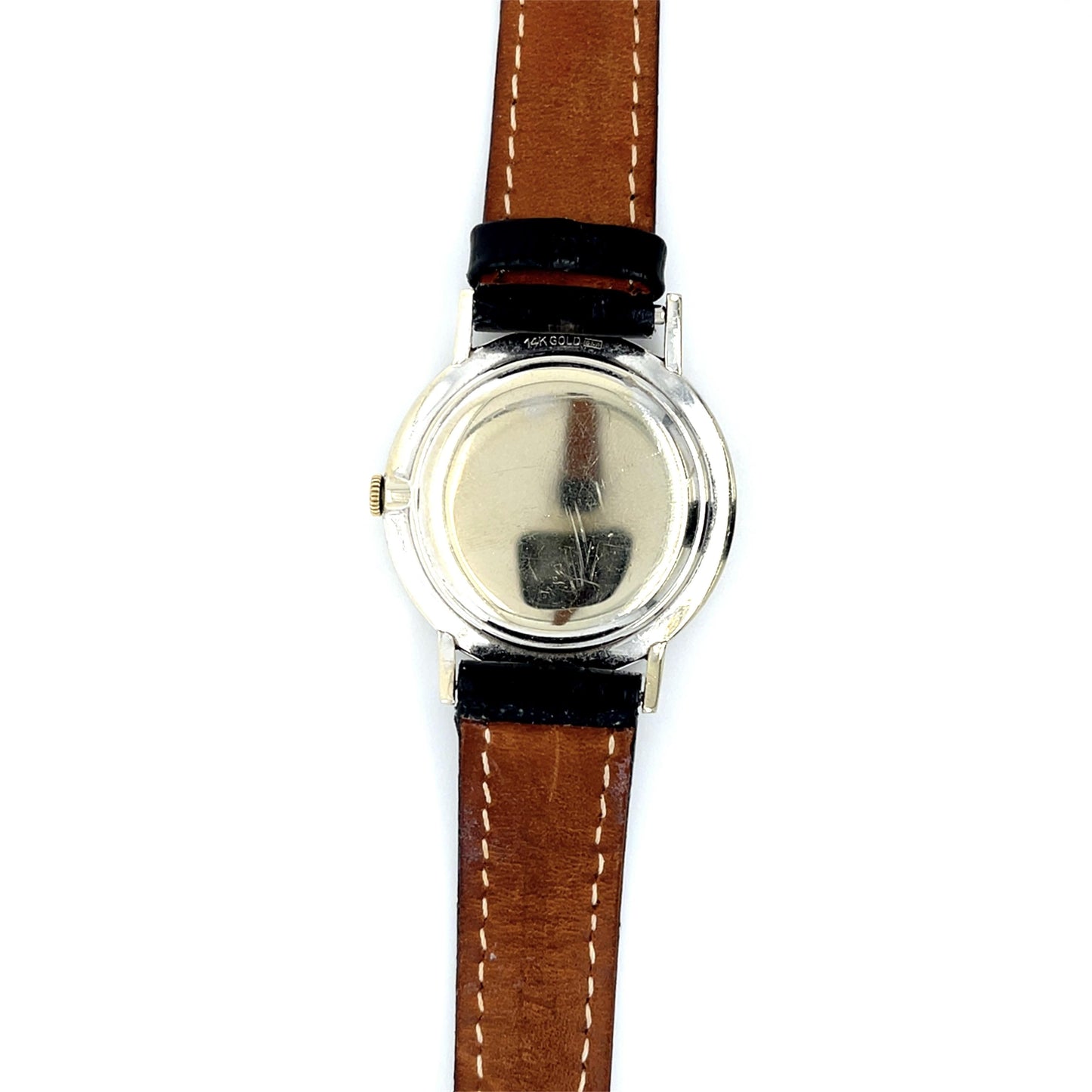 Original Longienes .72ct Diamond 14KW Gold Watch (Vintage 1960s)