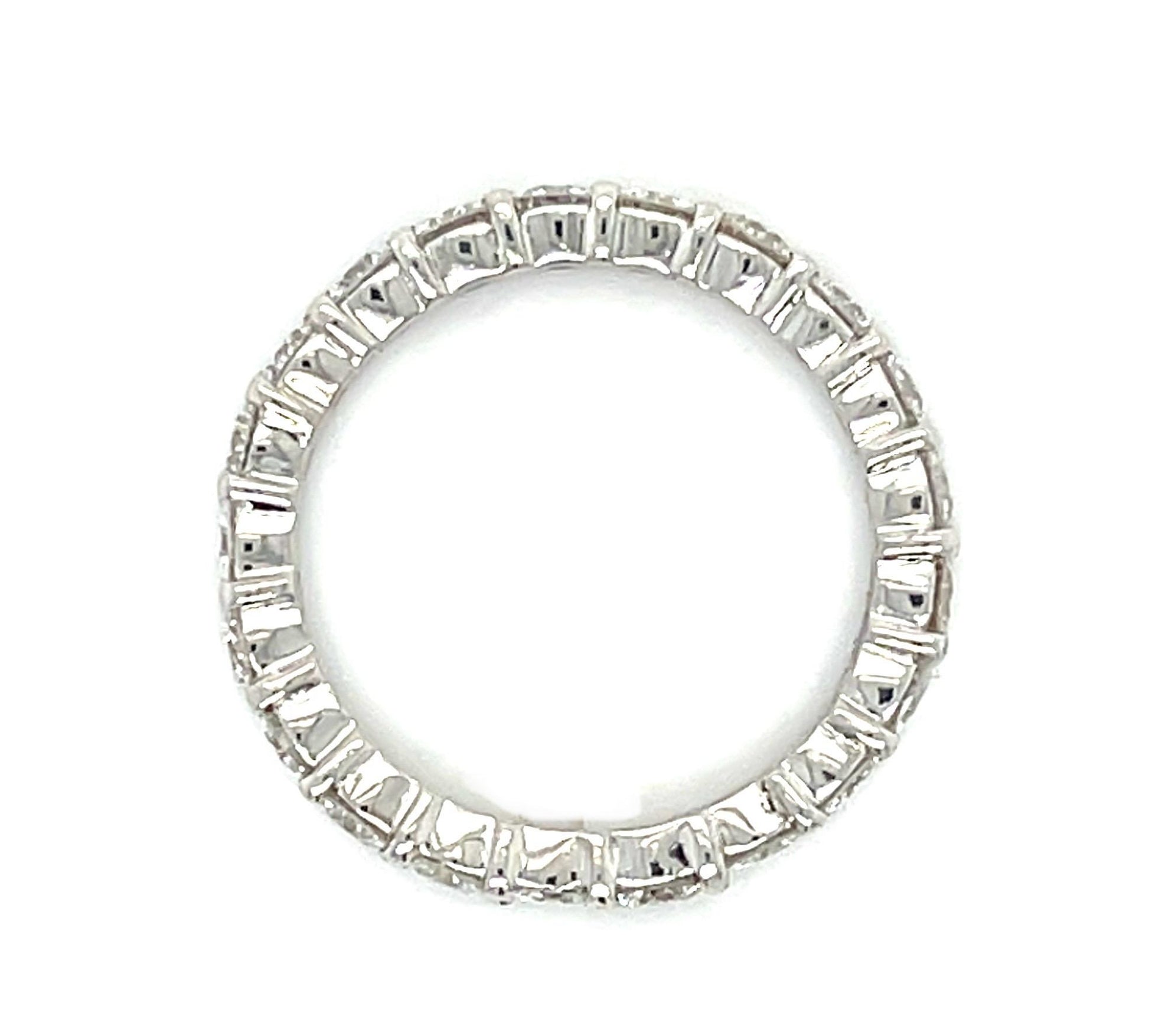1.78ct Diamond Platinum Eternity Band Ring