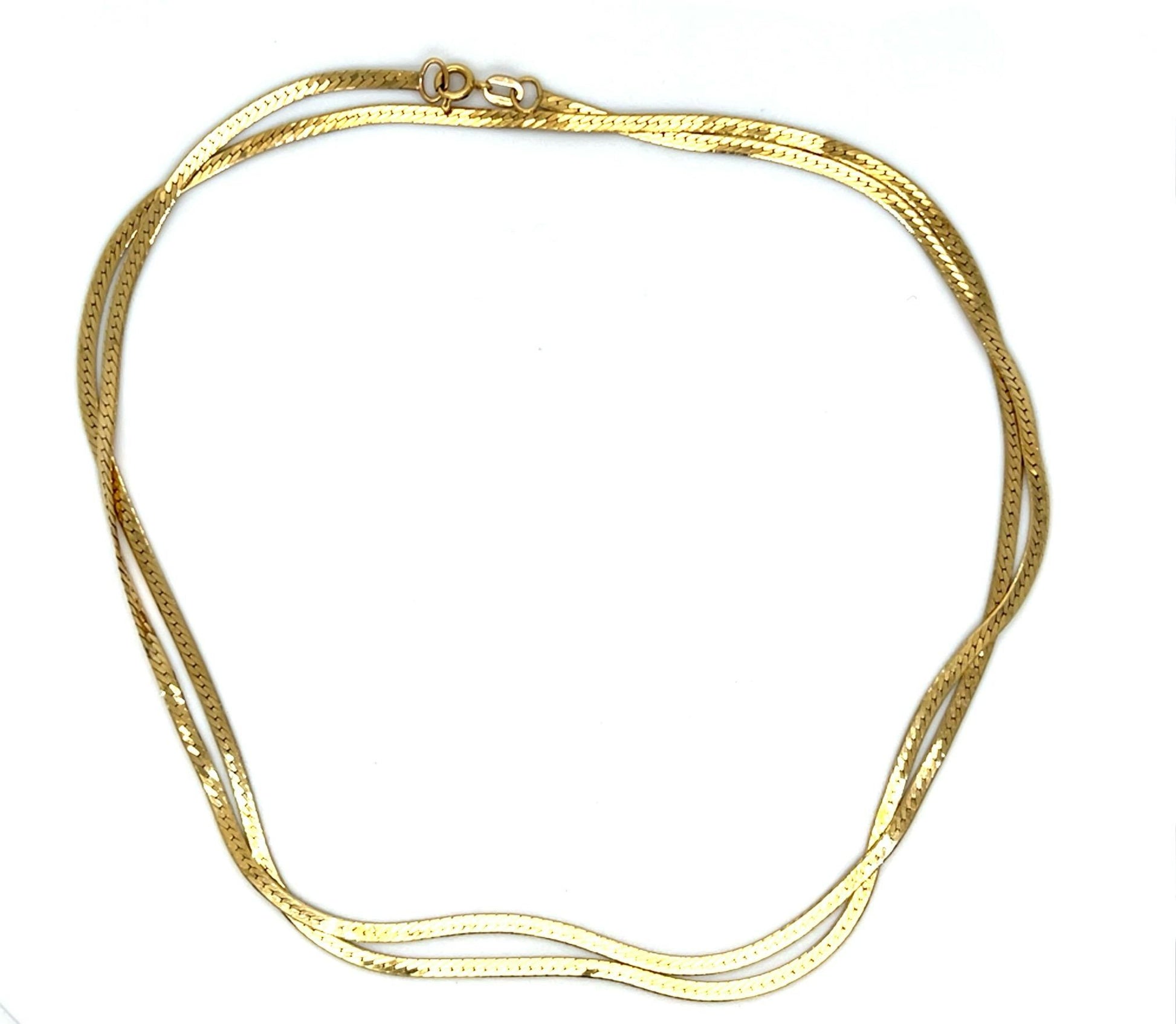 14K Necklace 4.50g 24"