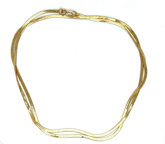 14K Necklace 4.50g 24"