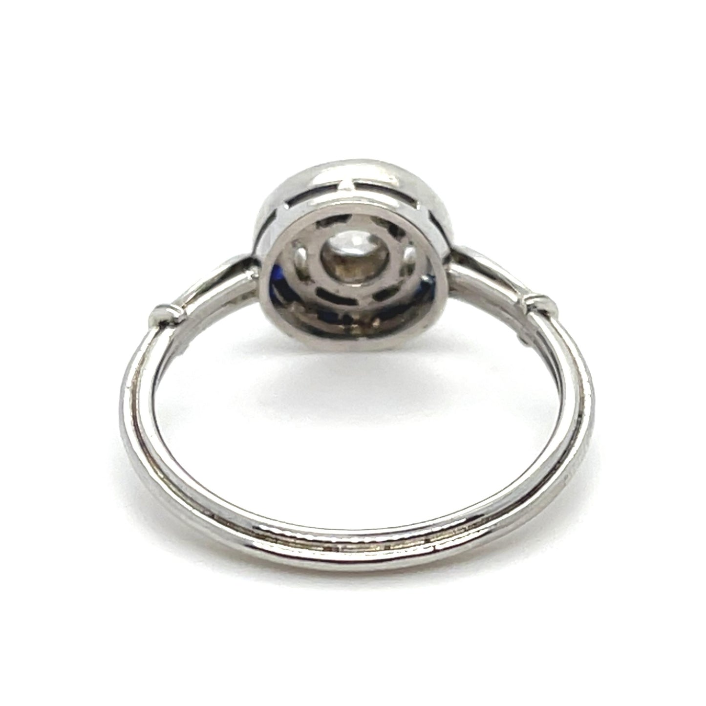 .20ct Center Diamond .30ct Side Diamond PT Ring