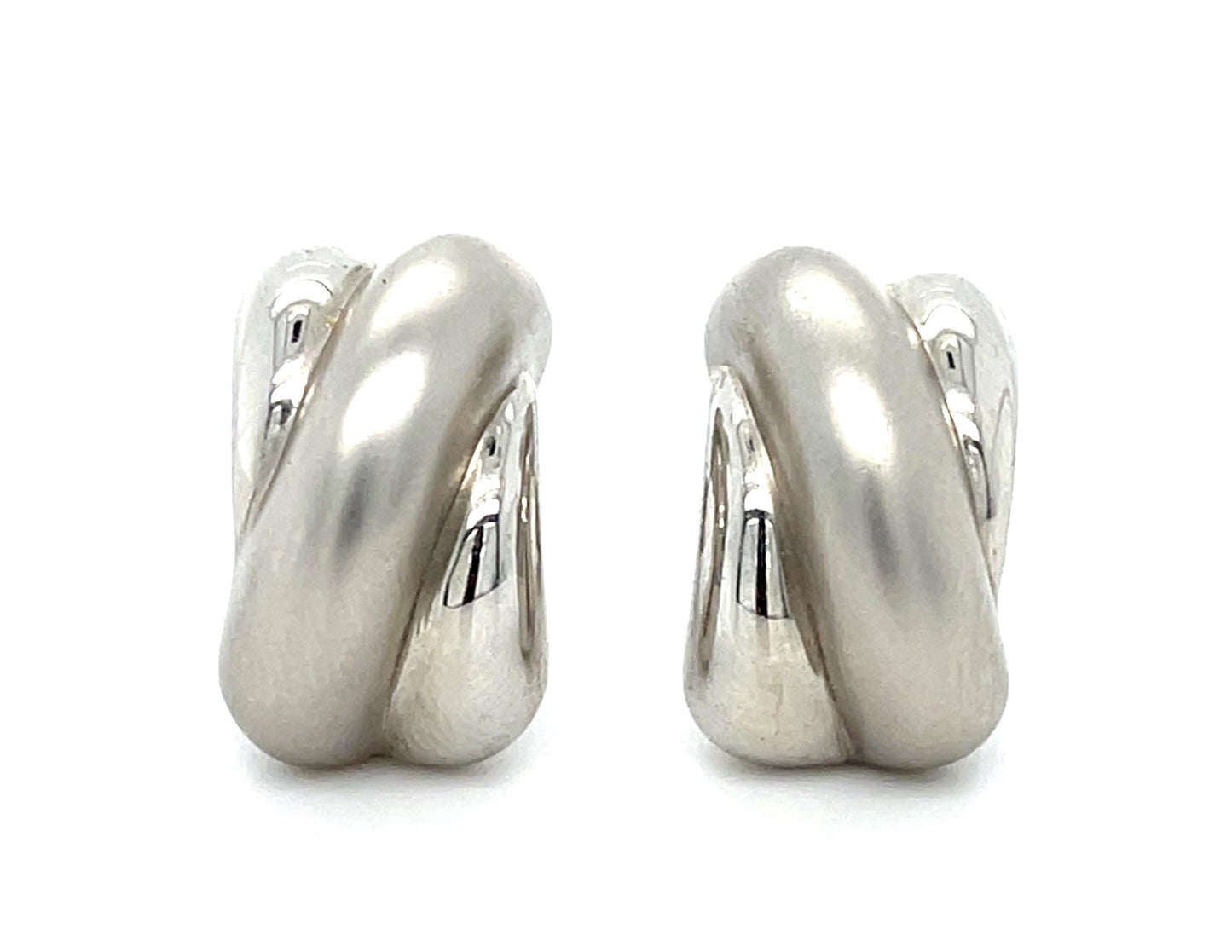 14KW Gold Earrings 3.10g .75"