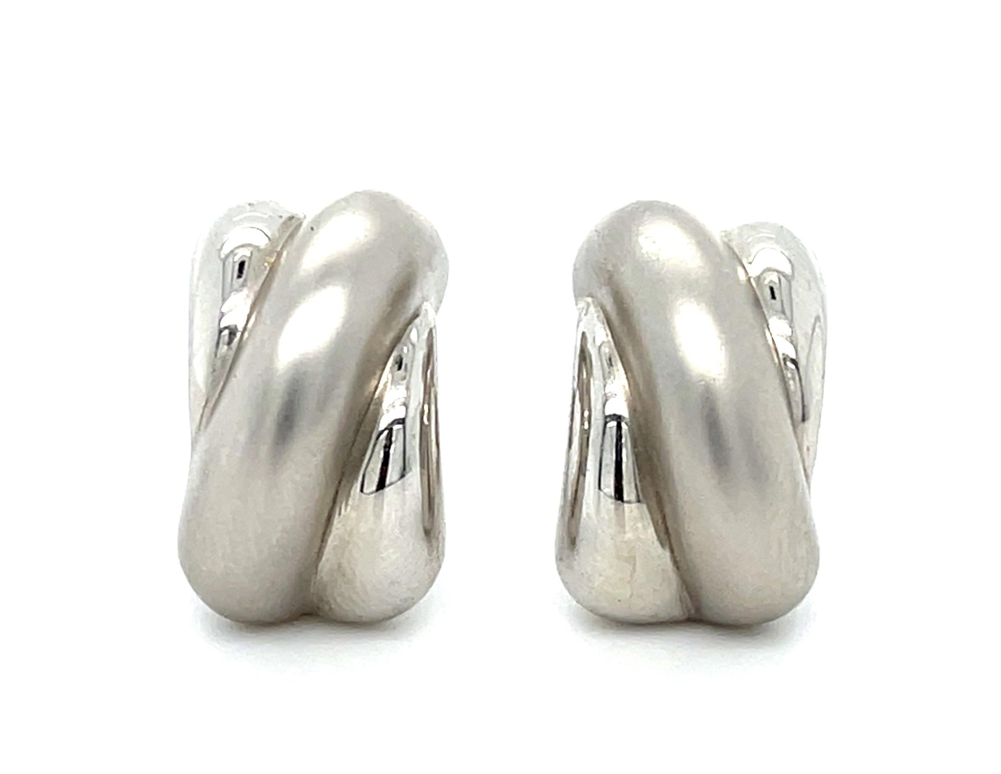 14KW Gold Earrings 3.10g .75"
