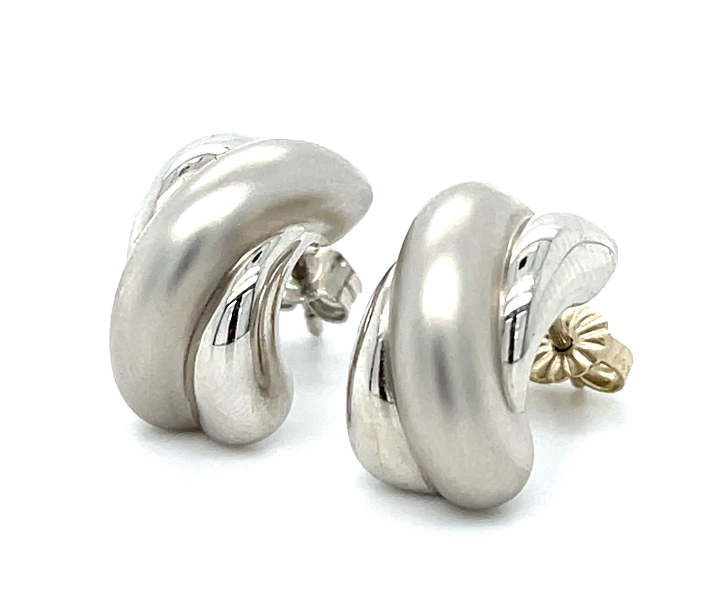 14KW Gold Earrings 3.10g .75"