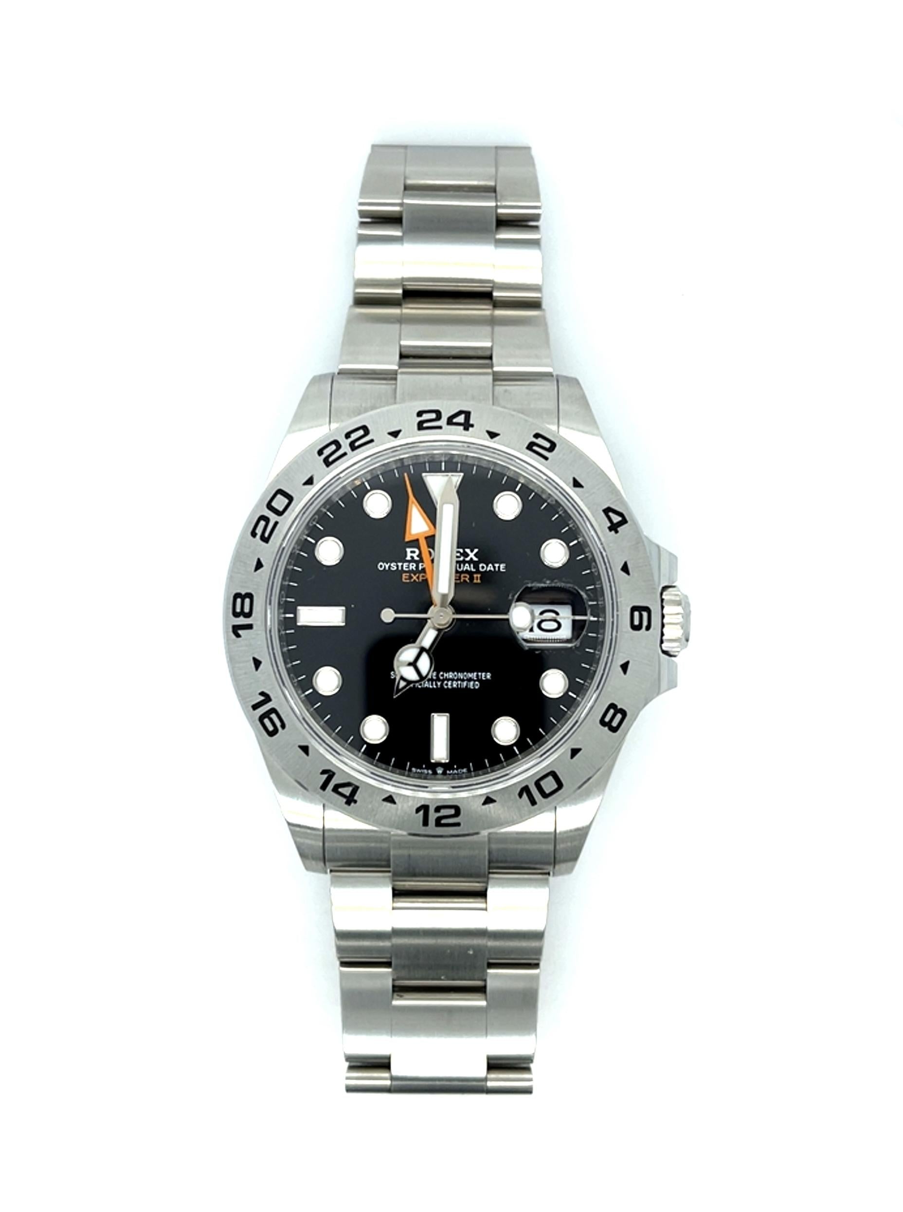 Rolex Explorer II Oyster Perpetual Watch Model 226570 with box and papers