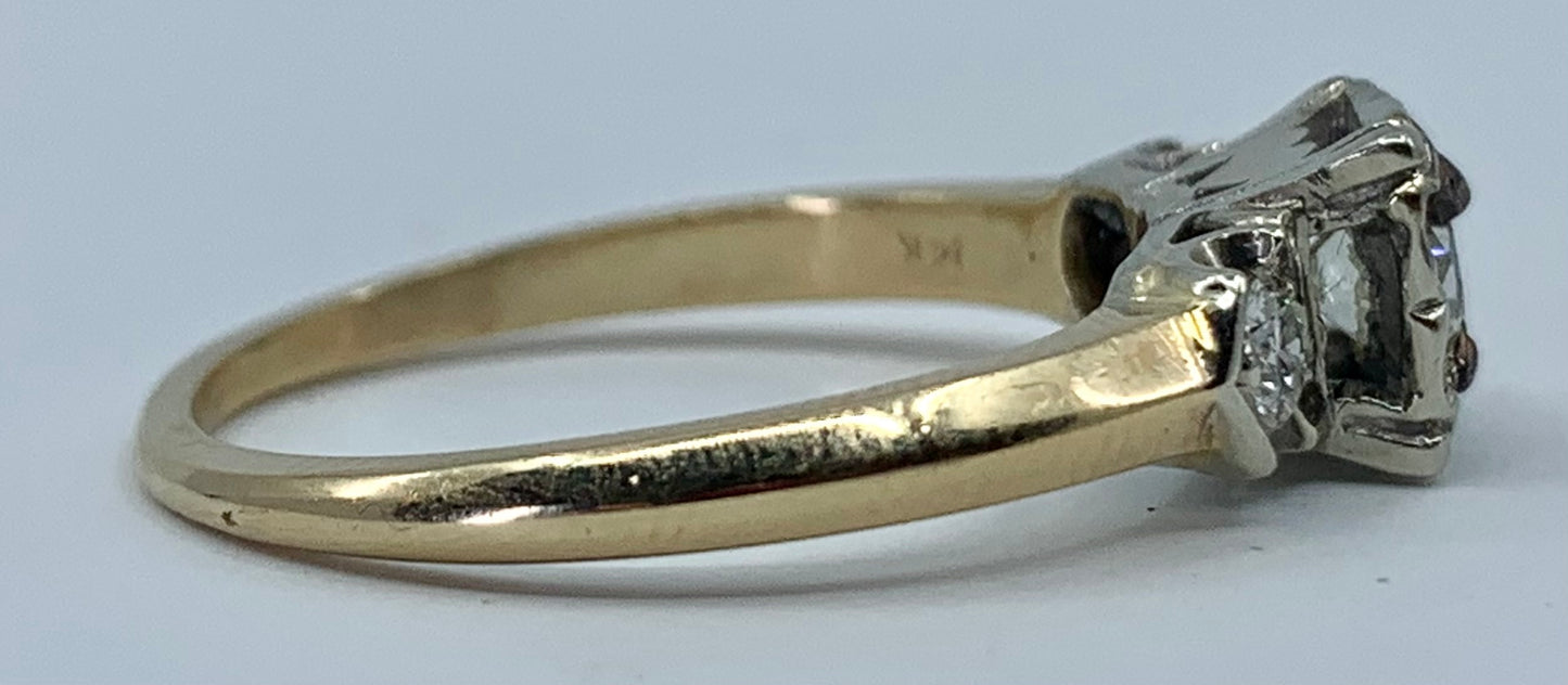 1940s .36ct Diamond Ring