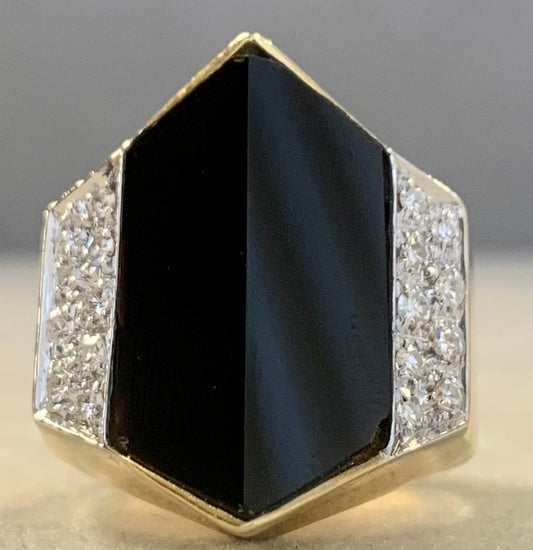 1960s Onyx Ring