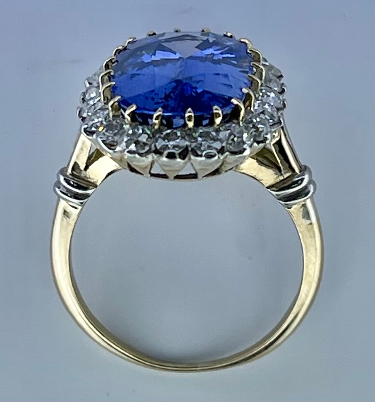 Buy Princess Diana Ring, Alternative Wedding Ring Set, Sapphire Ring Set,  Sapphire Jewelry, White Gold Sapphire Ring, Sapphire Diamond Ring Online in  India - Etsy