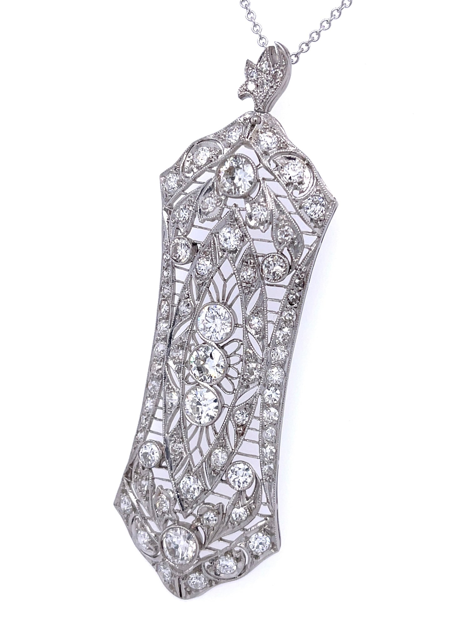 Art Deco Diamond Antique Pendant