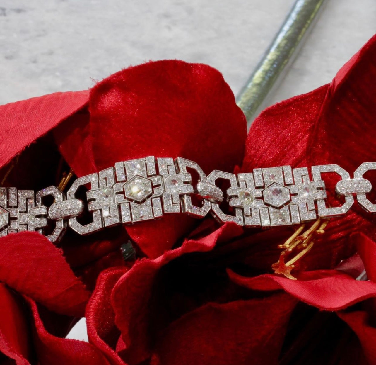 Art Deco Diamond Bracelet