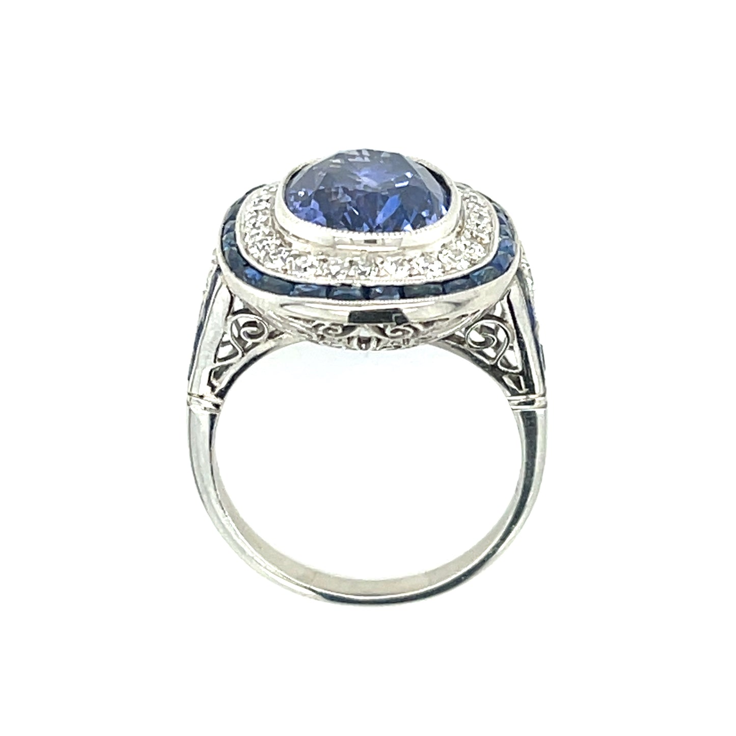 7.95ct Color Change Sapphire Ring