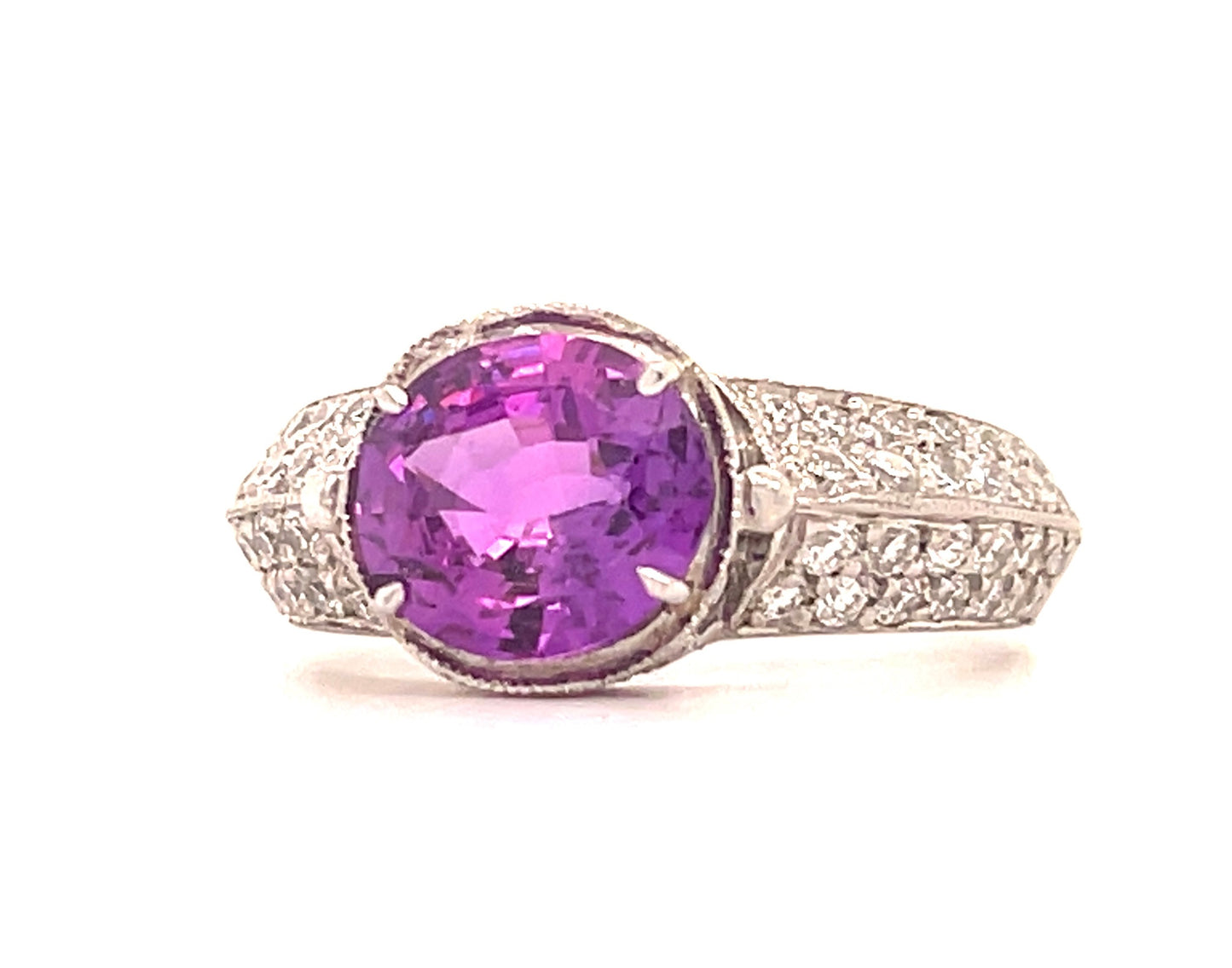 2.23ct Pink Sapphire Ring