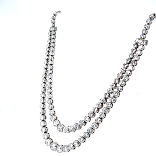 Platinum Diamond Necklace