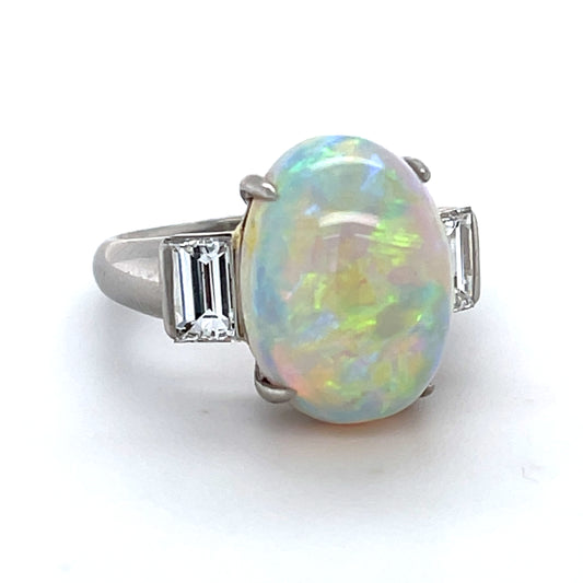 7.39ct Australian Andamooka Opal Ring