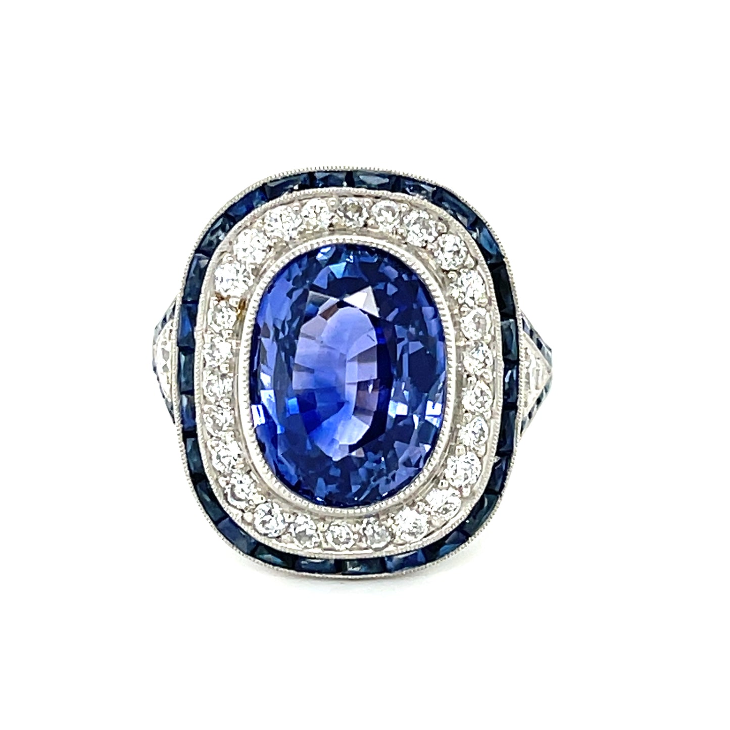 7.95ct Color Change Sapphire Ring