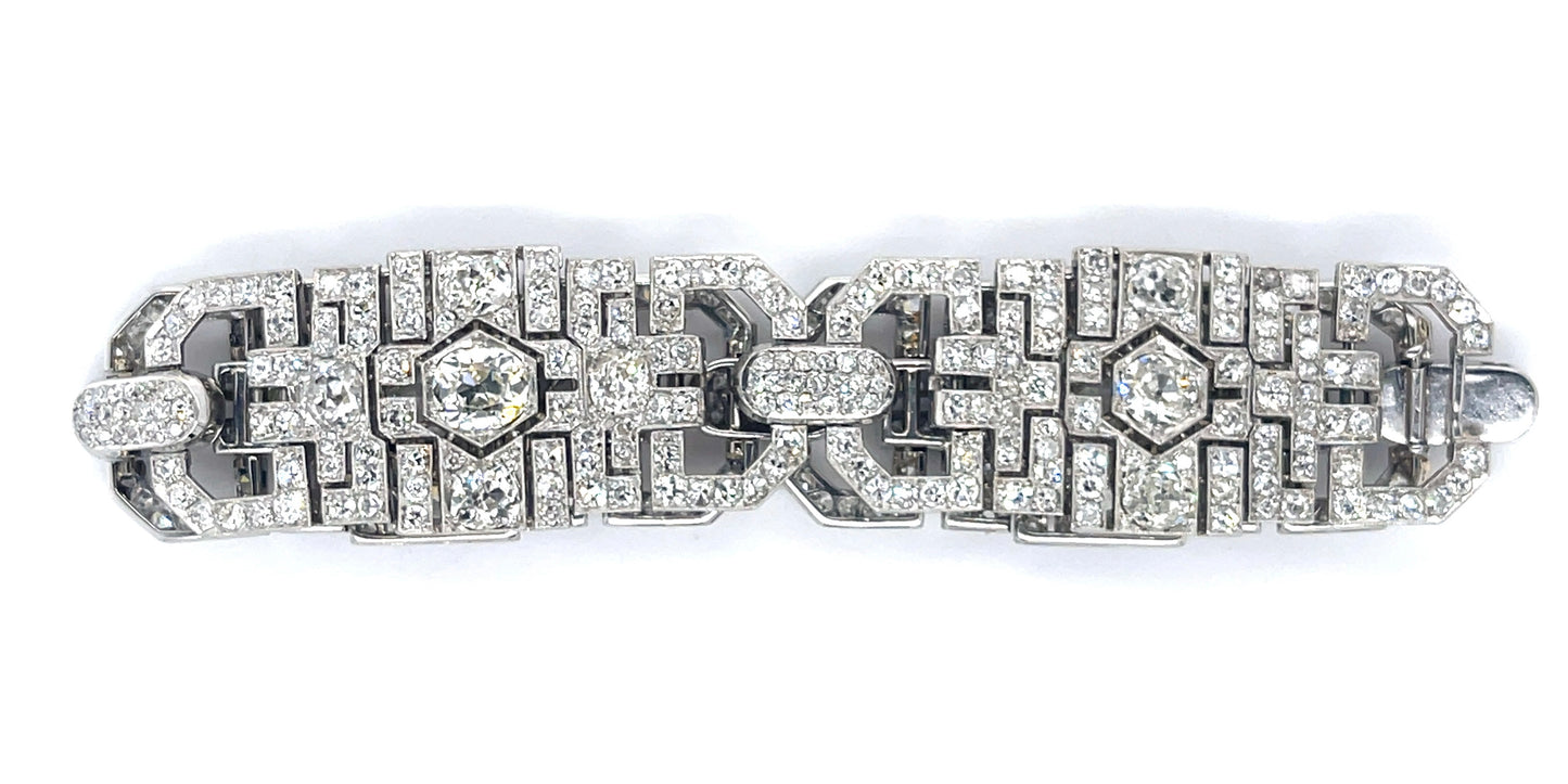 Art Deco Diamond Bracelet