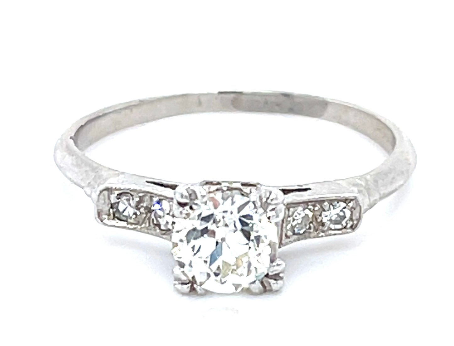 .64ct J VS2 Old European Cut Diamond Ring