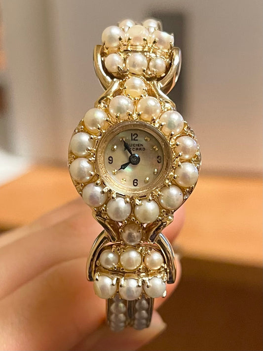 Lucien Picard Lady's Pearl Watch