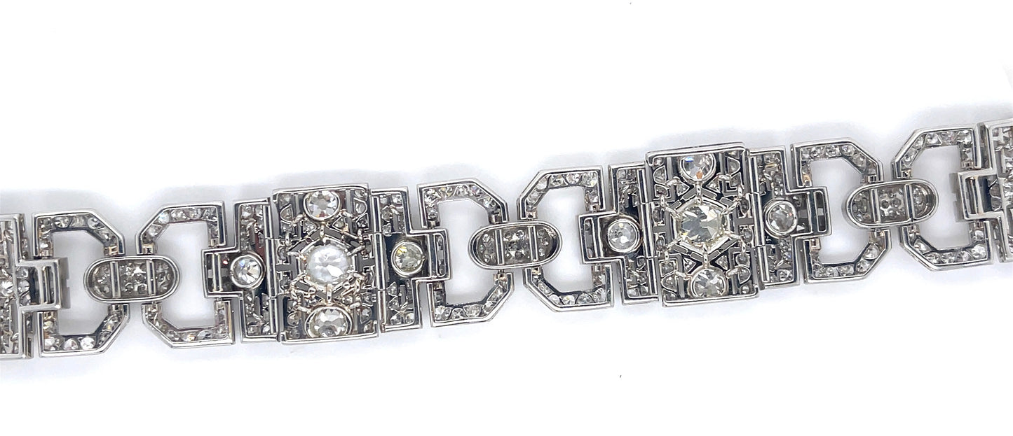 Art Deco Diamond Bracelet