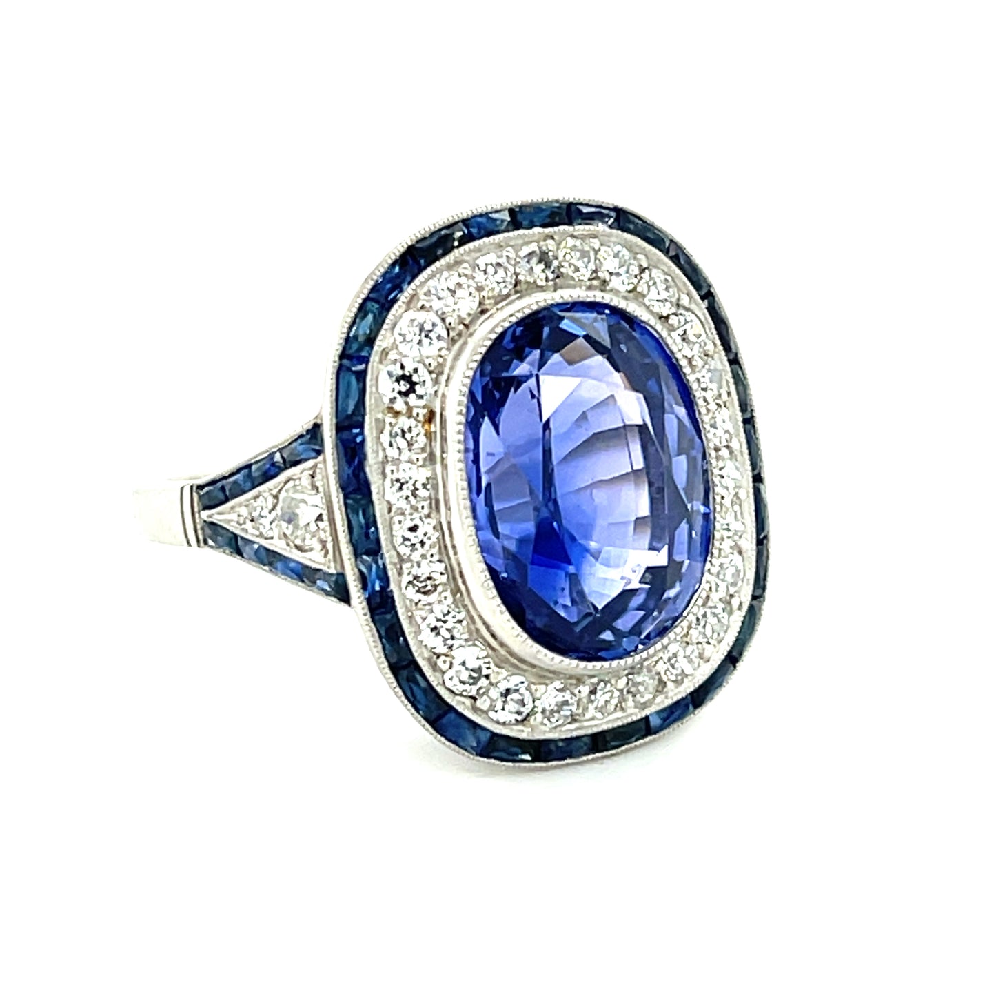 7.95ct Color Change Sapphire Ring