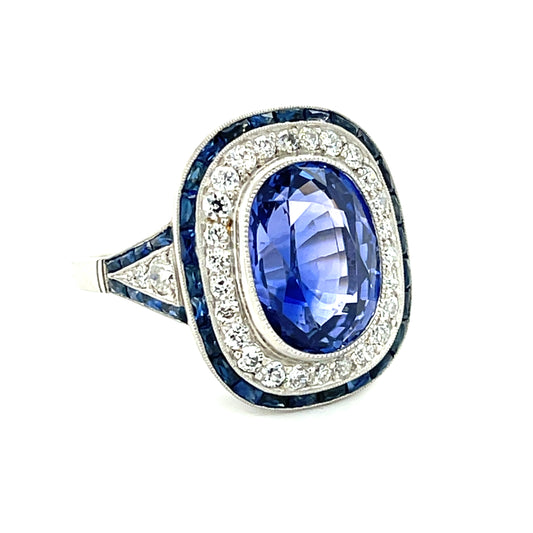 7.95ct Color Change Sapphire Ring