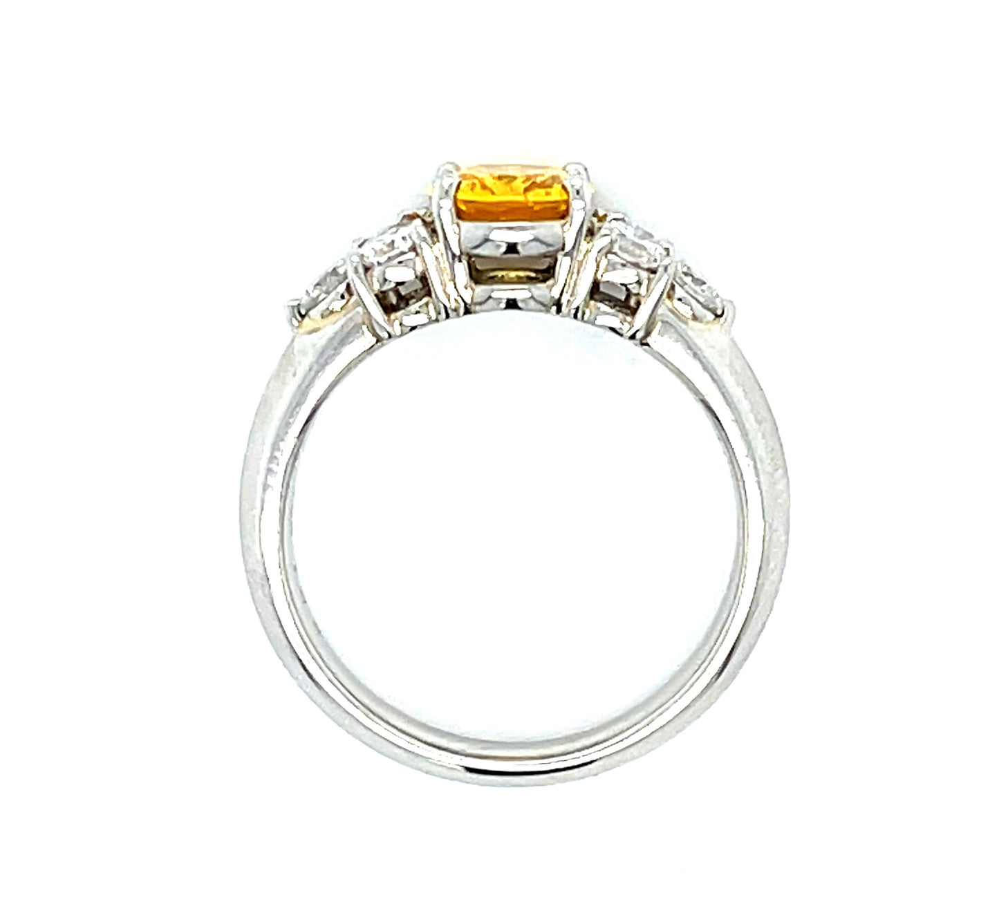 1.39ct Yellow Sapphire Ring