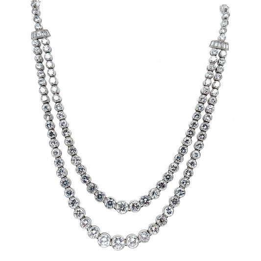 Platinum Diamond Necklace