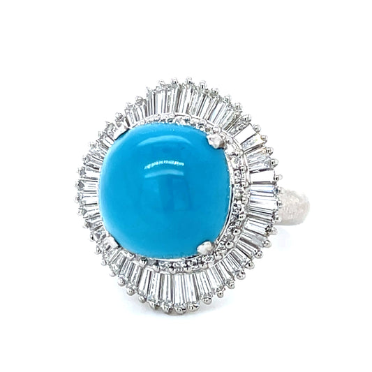 7.50ct Turquoise Ballerina Ring